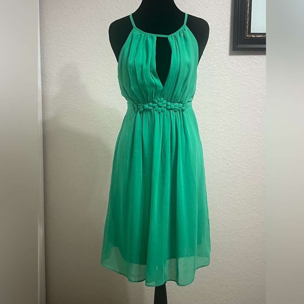 Verty Vibrant GreenSuper beautiful dress caja 8
